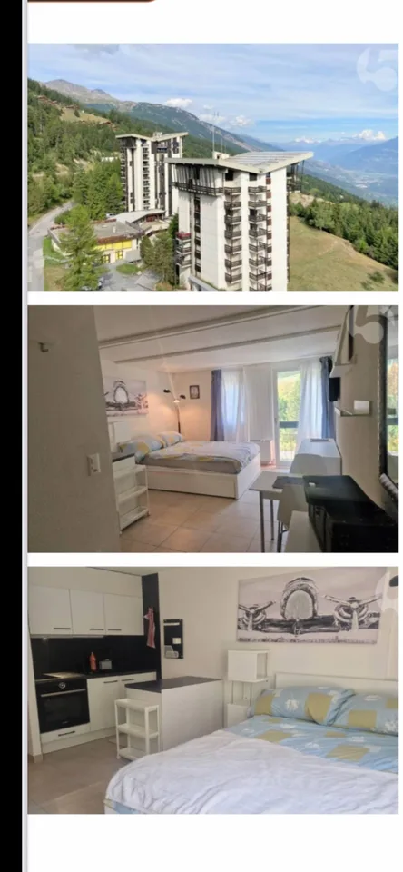 Charmant studio refait à neuf à 5 minutes de Cran-Montana