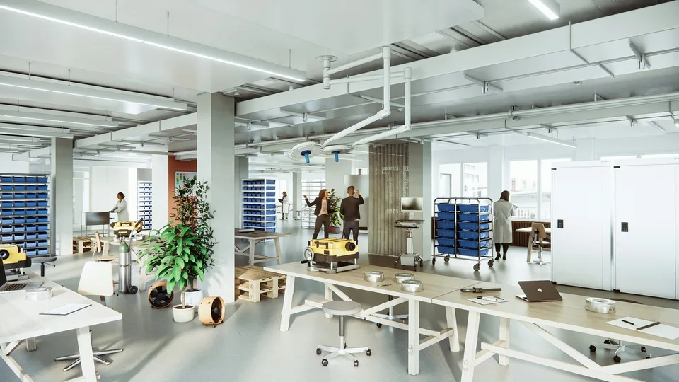 Espace de bureau neuf, climatisé, avec vue directe sur la piste 16/34 – photo 7 sur 13