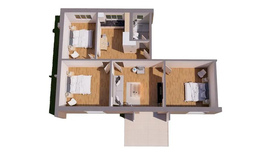 Magnificent 4.5-Zimmer-Wohnung renoviert in Sonceboz-Sombeval