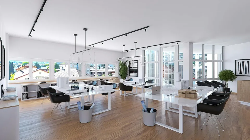 Lichtdurchflutete Büro-/Gewerbefläche in Kriens