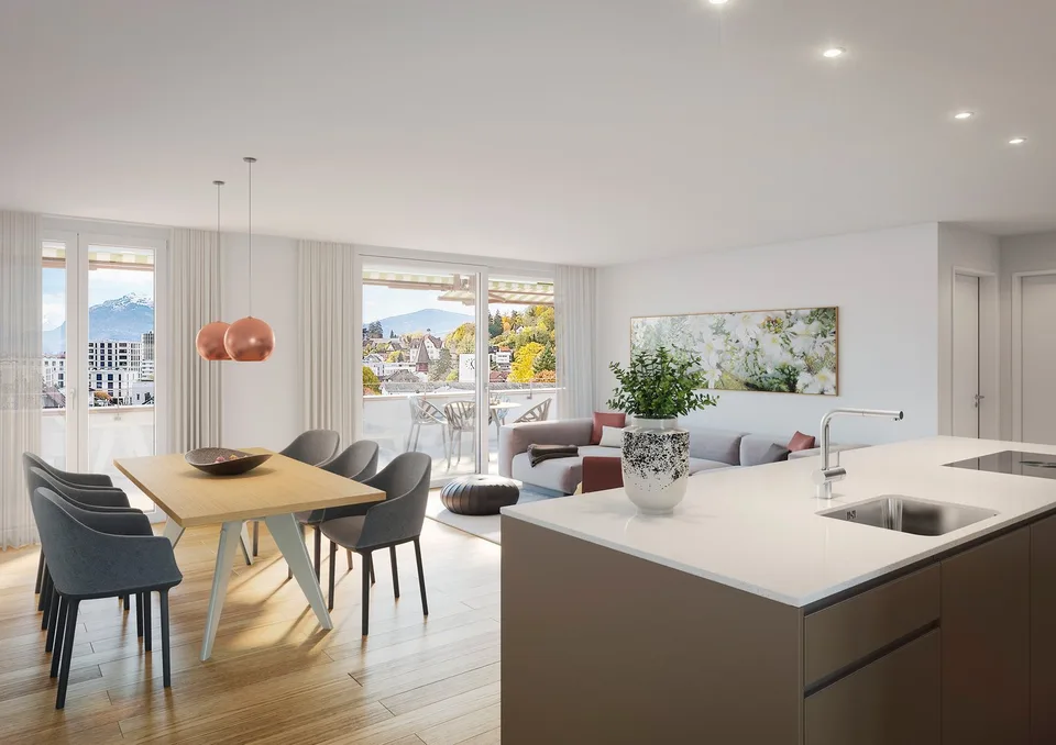 Costruzione nuova - Appartamenti moderni 3,5 locali con balcone a Heerbrugg – foto 6 di 7