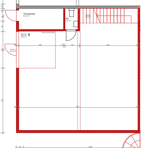 Lokal/Lager Nr. 6 - Ch. de Plans-Praz 32