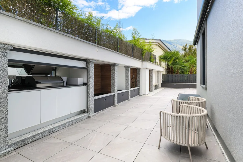 Eleganz und Komfort im Herzen von Ascona –exklusive 4.5-Zimmer-Wohnung mit grosszügiger Terrasse
