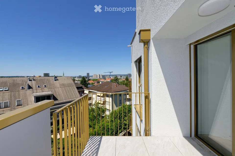 Appartement de 3,5 pièces neuf avec tour de lavage privée