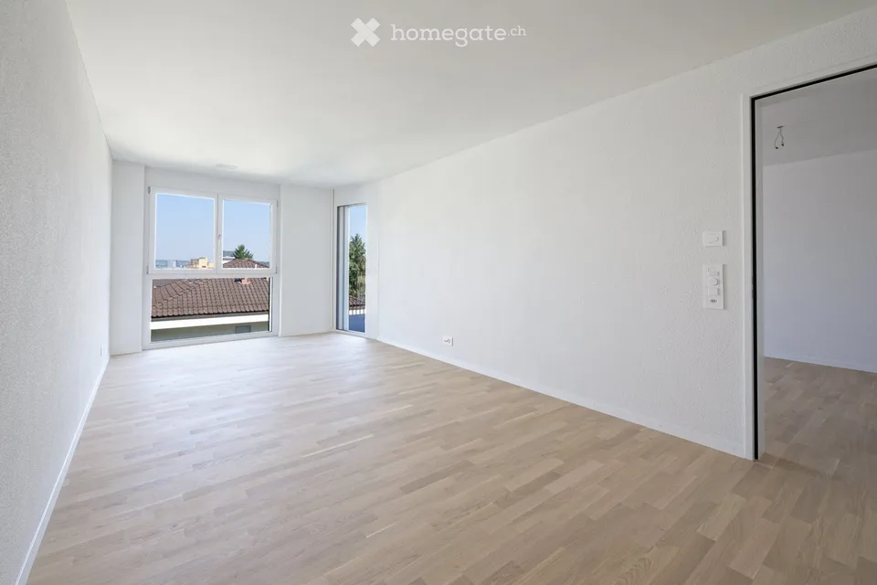 Appartement de 3,5 pièces neuf avec tour de lavage privée