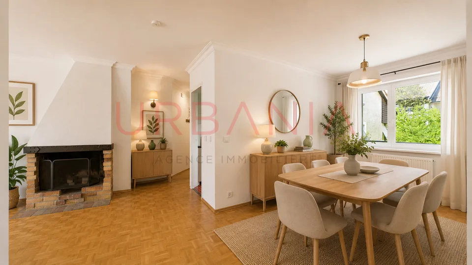Bel appartement traversant au coeur du village