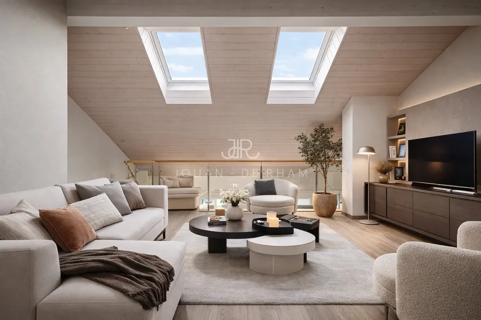 Founex | 3.5-Zimmer-Dachgeschoss mit großer Terrasse