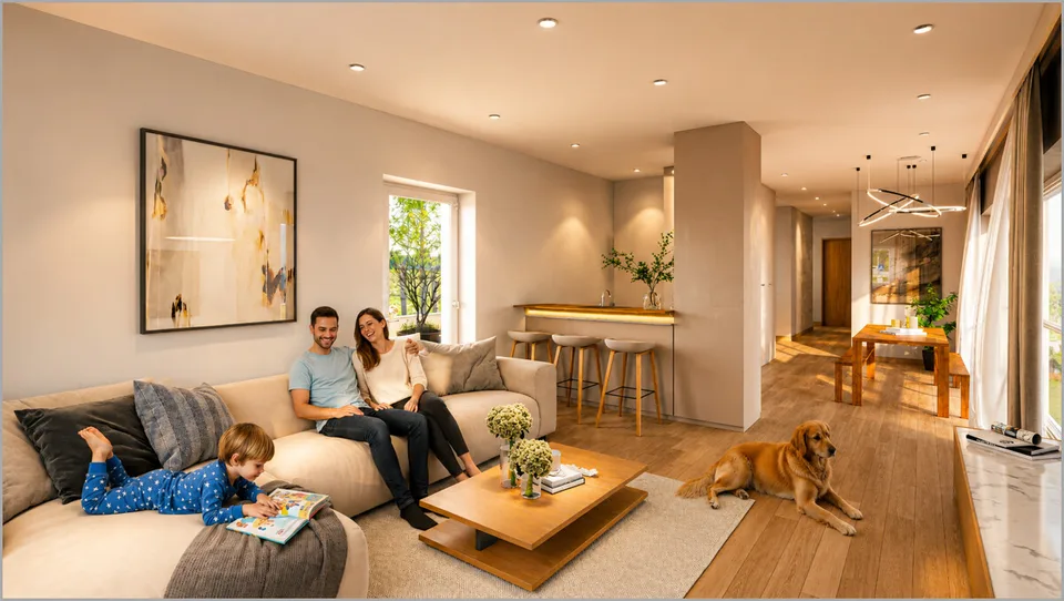 Penthousewohnung mit 110m2 Dachterrasse!