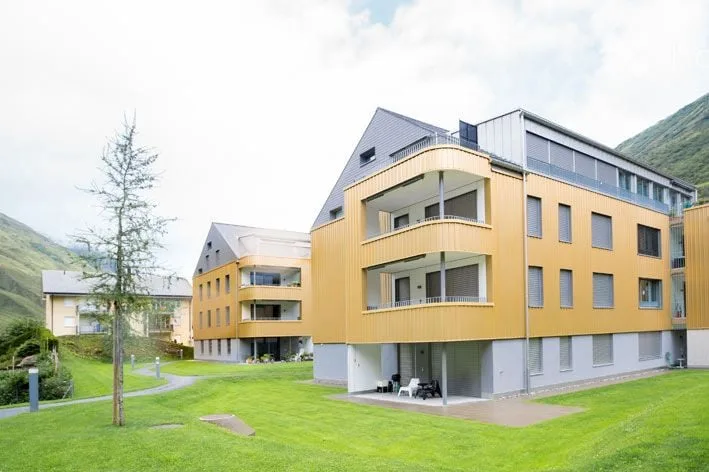 4½-Zi-EG mit 227 m² Privatgarten — Naturblick Realp UR