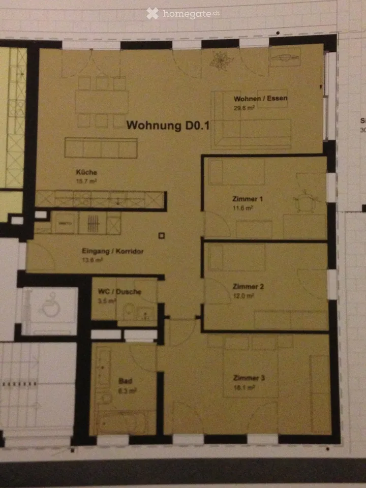 Appartement 4½ pièces avec jardin privé de 227 m² — Vue sur la nature Realp UR – photo 11 sur 11