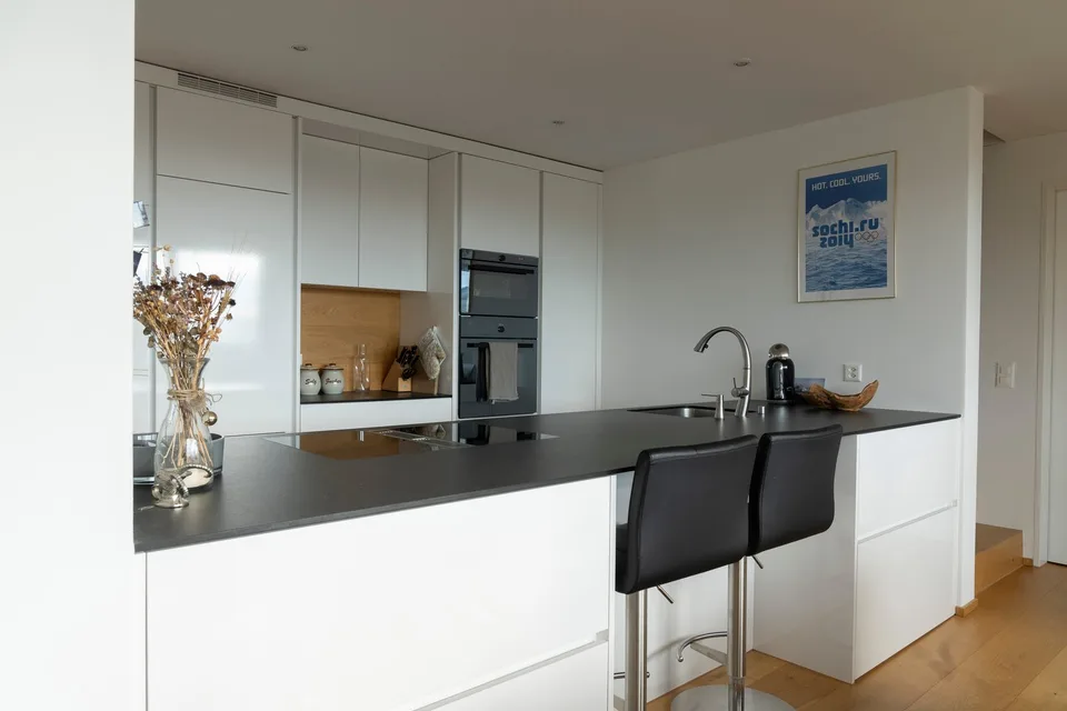 Appartement moderne de 3,5 pièces en mansarde dans un quartier calme de Besenbüren
