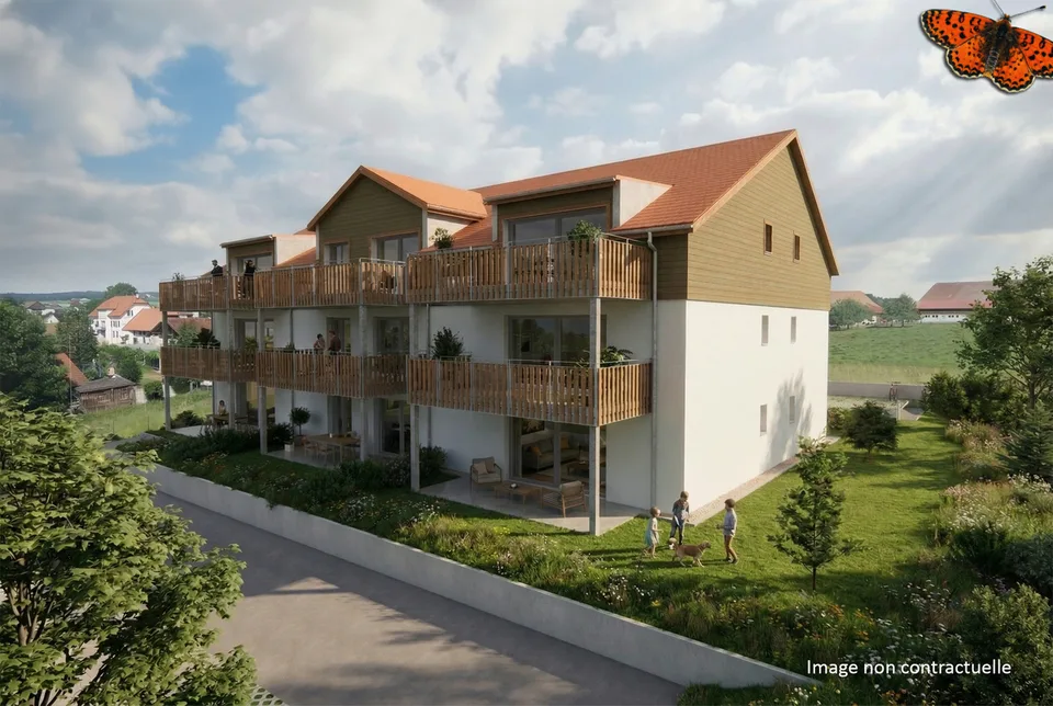 Superbe 2½ avec grand balcon de 16m2 dans nouvelle promotion