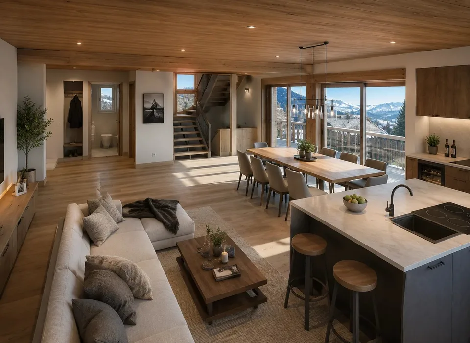 Der Charme des Walliser Chalets