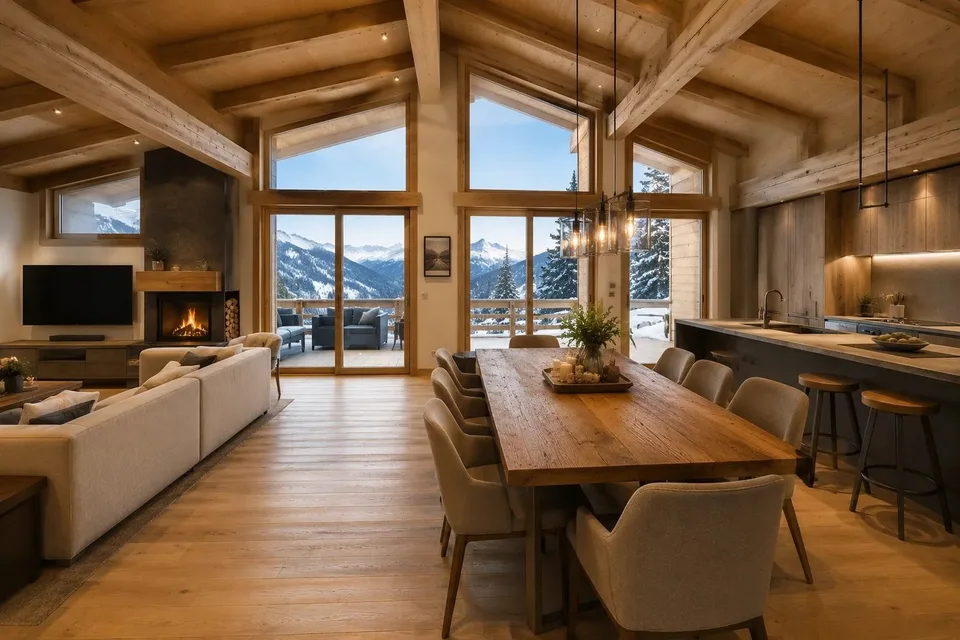 Der Charme des Walliser Chalets