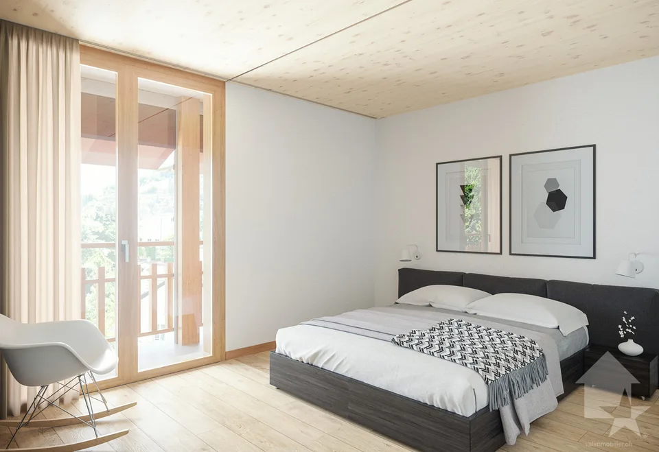 Monthey, La Kaazelle letzte 3.5 Zimmer