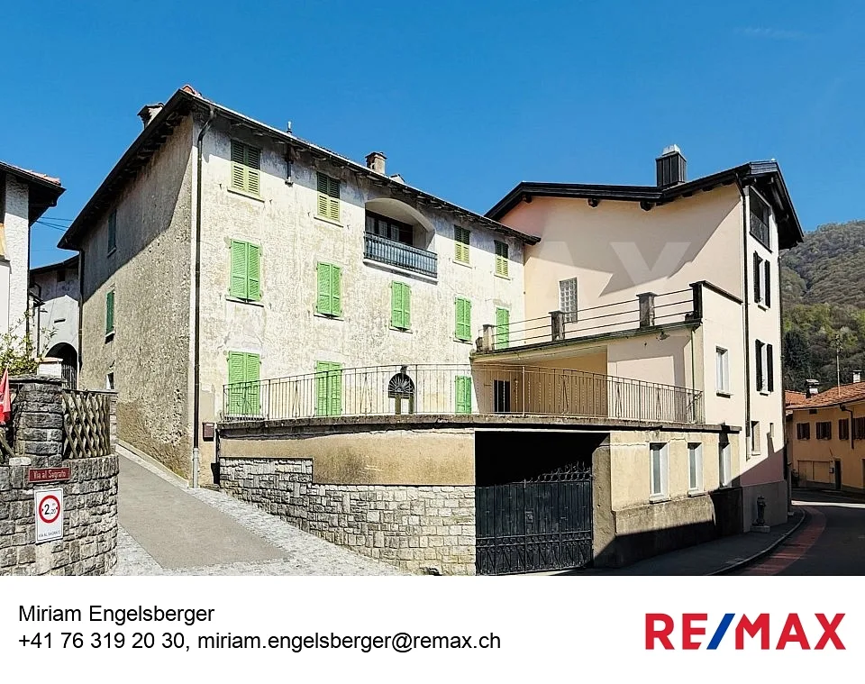 Casa da ristrutturare a Caneggio: ottima opportunità d'investimento