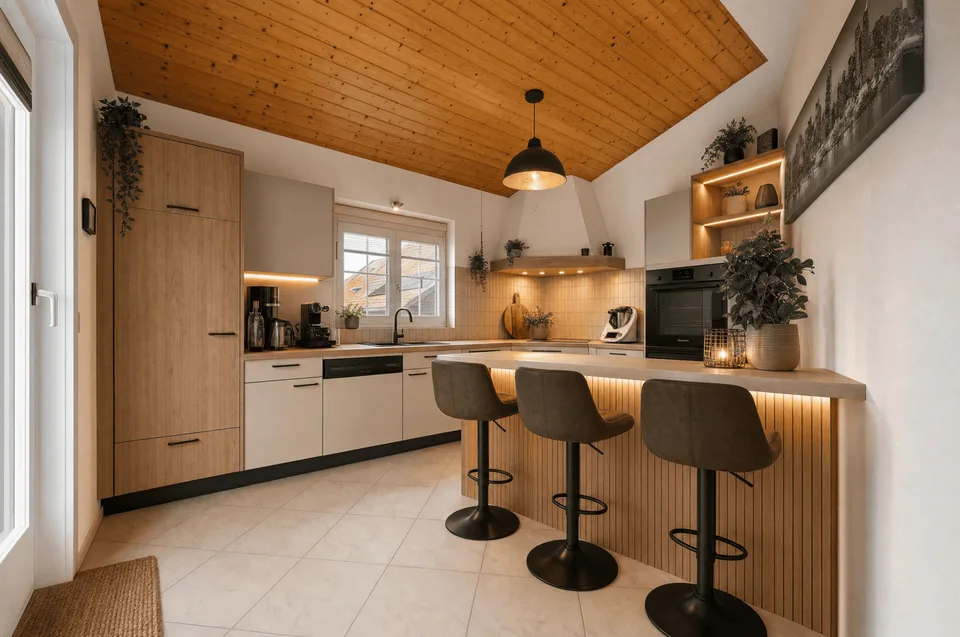 Schöne individuelle Villa in Arconciel