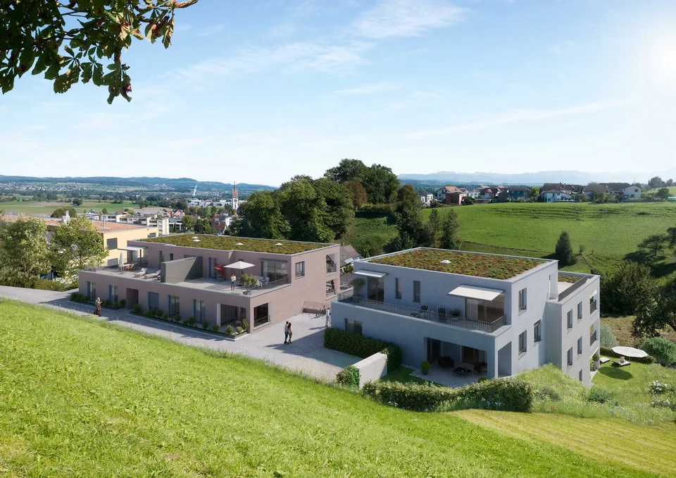 Schlüsselfertig ausgebaute 3.5-Zimmerwohnung mit Gartensitzplatz in Merenschwand AG