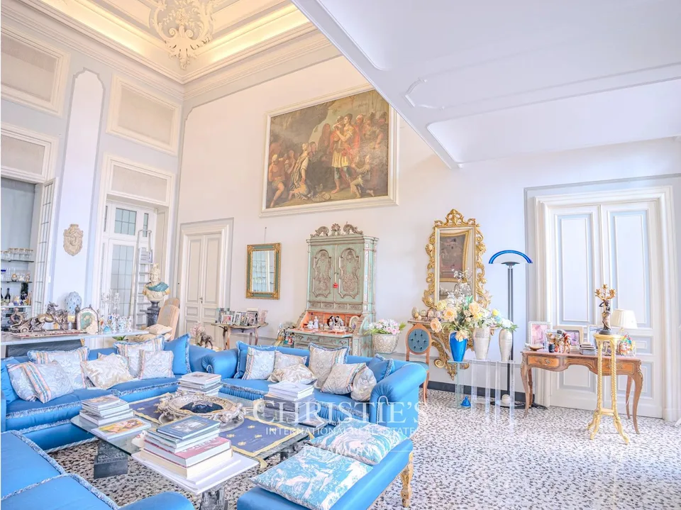 Elegante Residenz in Historischer Villa mit Park, Pool und Meerblick ? Genua – Foto 7 von 13