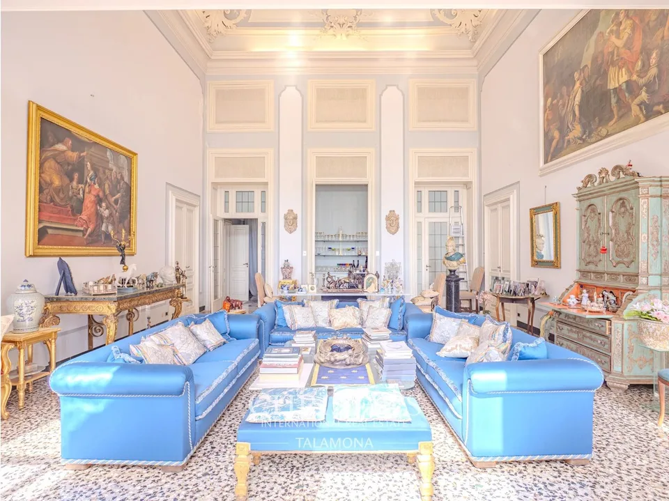 Elegante Residenz in Historischer Villa mit Park, Pool und Meerblick ? Genua – Foto 6 von 13