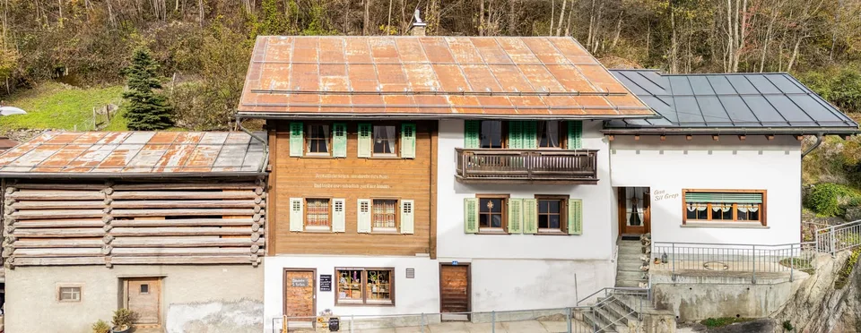 Gemütliches 6.5-Zimmer-Haus mit Einliegerwohnung in Ilanz/Glion