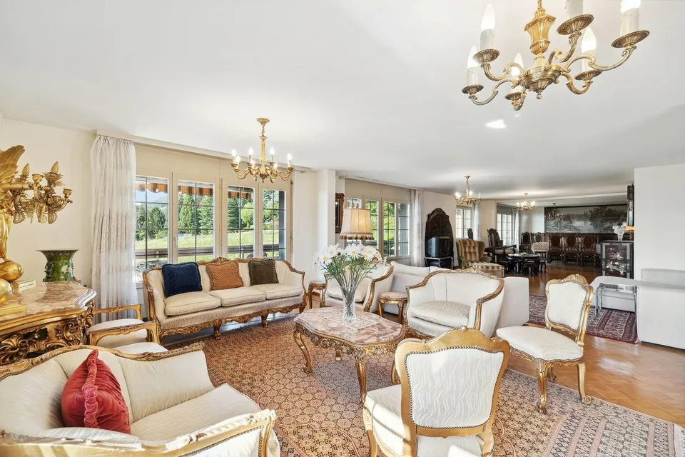 Spacious apartment close to the center and with a view of the lake