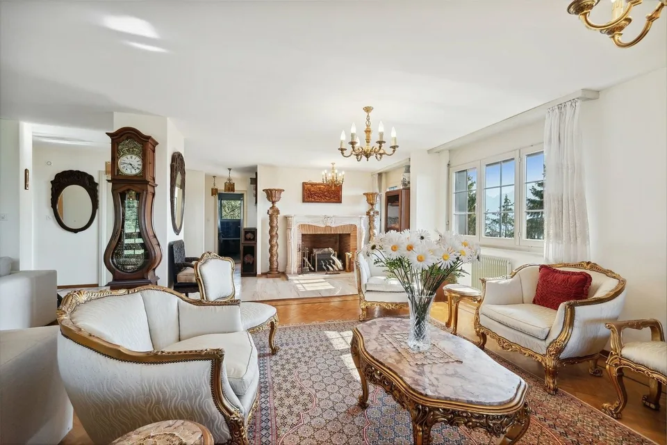 Spacious apartment close to the center and with a view of the lake