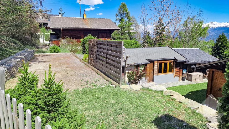 Charmant chalet de 2 appartements + dépendance, belle situation