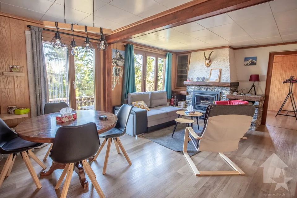Charmant chalet de 2 appartements + dépendance, belle situation