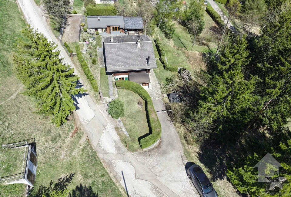 Charmant chalet de 2 appartements + dépendance, belle situation