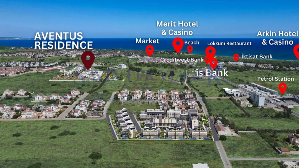 Duplex dans un projet smart-living. Chypre du Nord, plage à 750m.