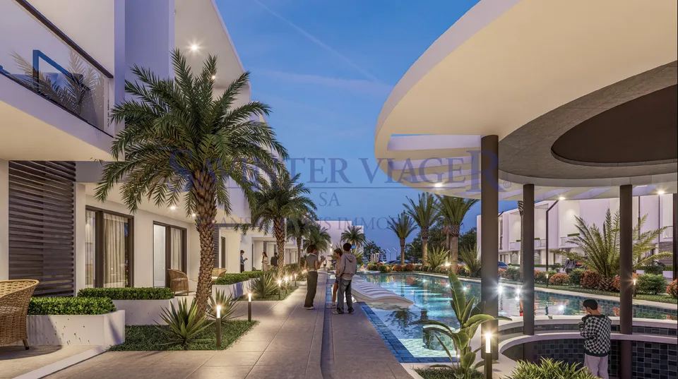 Duplex dans un projet smart-living. Chypre du Nord, plage à 750m.