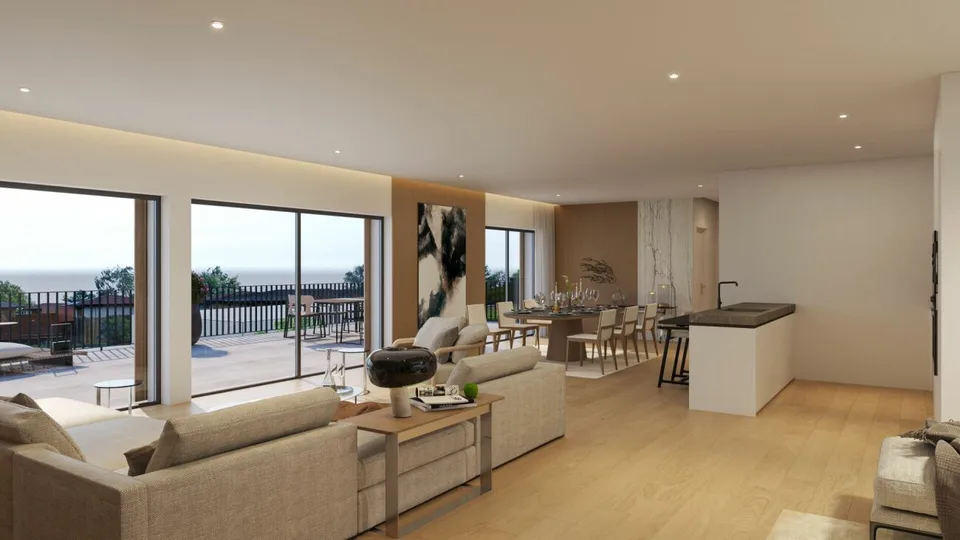 Penthouse moderno di 4,5 locali con terrazza di 79m², camera da letto principale con bagno annesso
