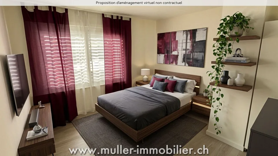 Schöne Villa mit zwei Apartments in Belfaux