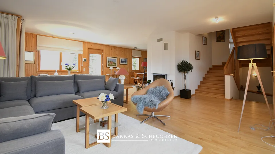 Chalet mit unabhängigem Studio, 2 Garagen und Aussicht