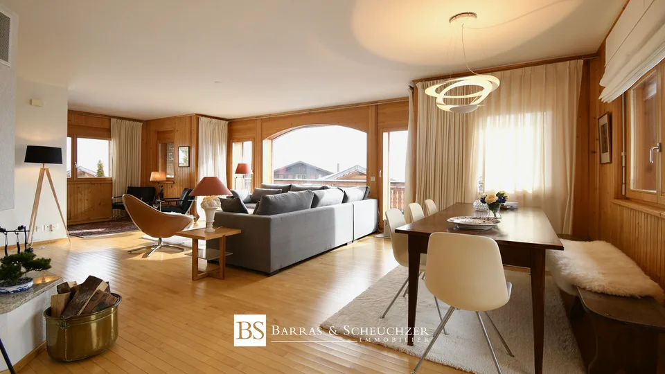 Chalet mit unabhängigem Studio, 2 Garagen und Aussicht