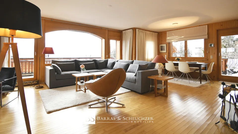 Chalet mit unabhängigem Studio, 2 Garagen und Aussicht