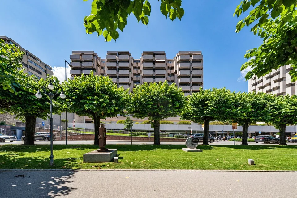 Uno sguardo privilegiato sul lungolago di Lugano