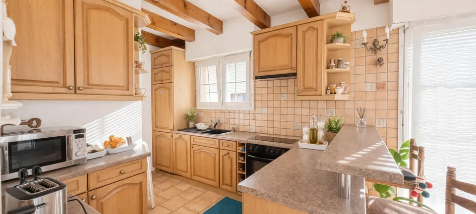 In Vendita: Nel cuore del bellissimo villaggio di Bramois, casa di 4.5 locali in duplex.