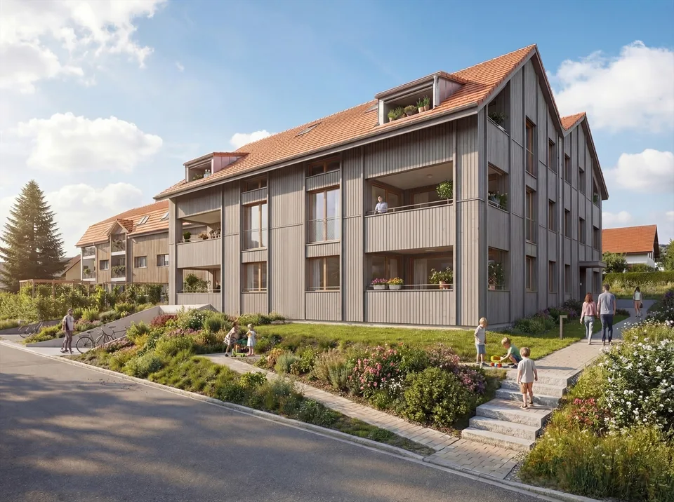 Nouvelle promotion de 9 appartements de 3.5 et 4.5 pièces à vendre à Neyruz