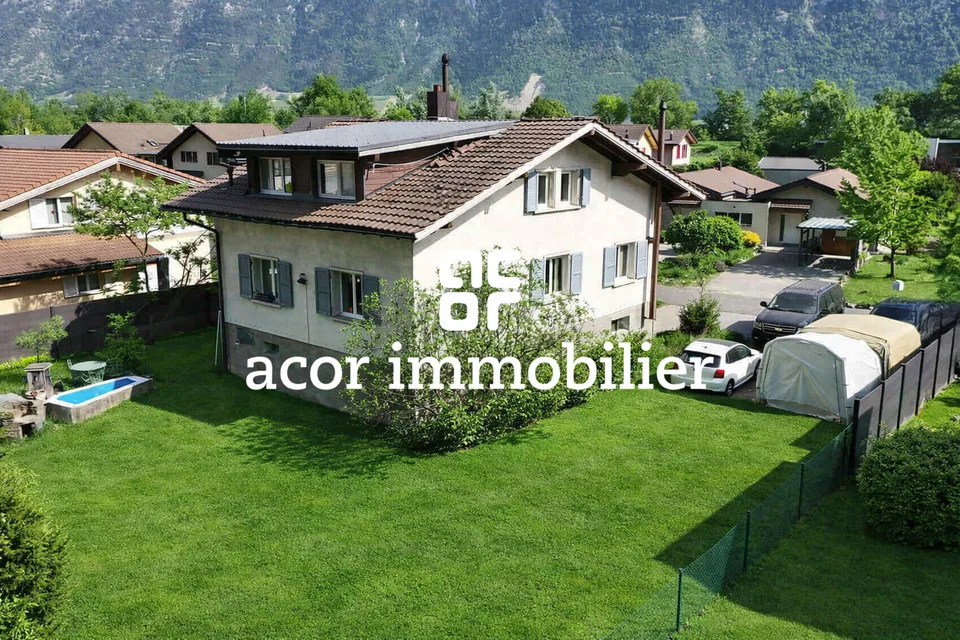 Charmant appartement 3½ pièces avec jardin privé - secteur Branson