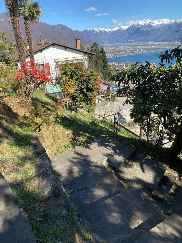 Bauland von 1548 m² mit Seeblick, Orselina