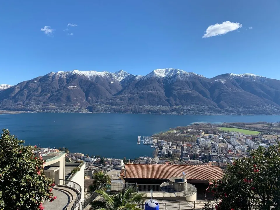 Bauland von 1548 m² mit Seeblick, Orselina