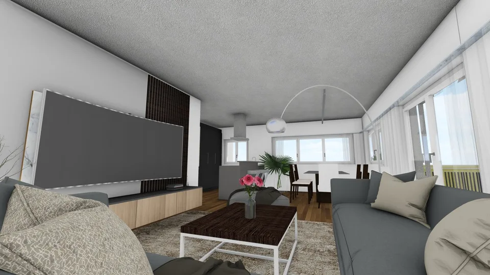 Exklusiver Neubau: 3.5 Zimmer- Gartenwohnung
