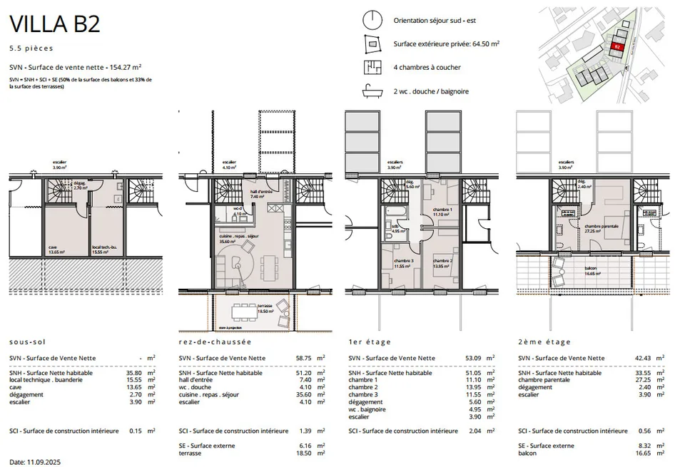 Nuova promozione di 8 ville a Cottens – foto 9 di 11