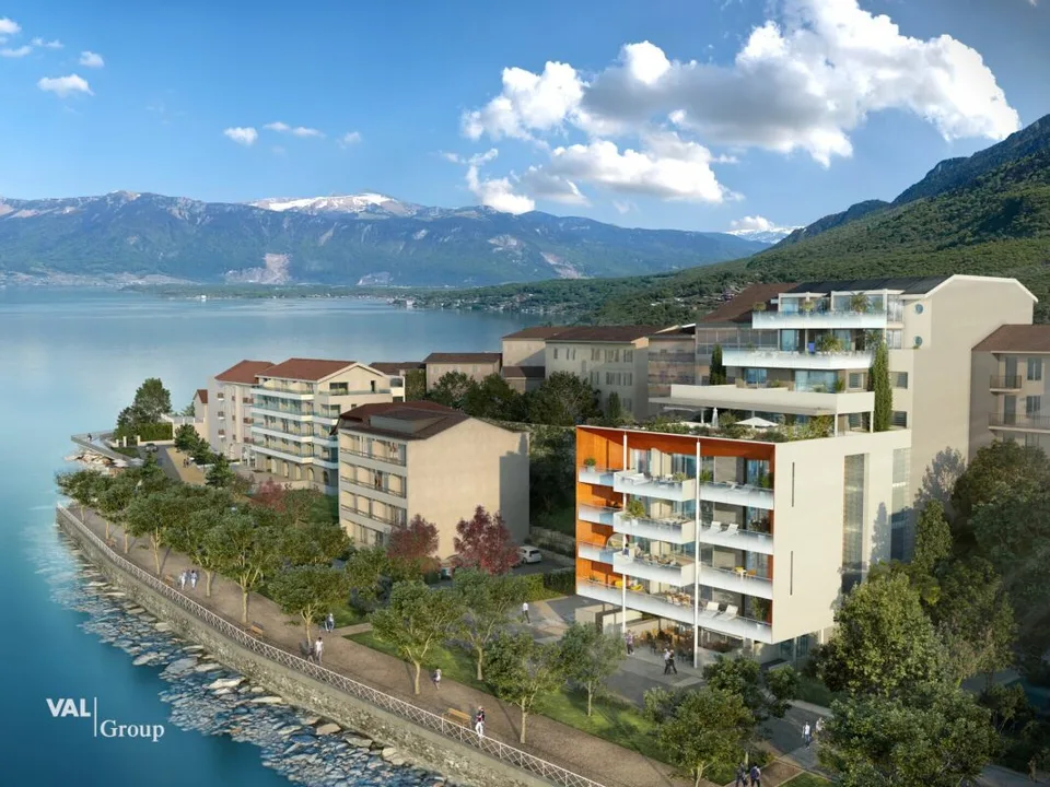 Bord de lac, panorama unique - un appartement de standing