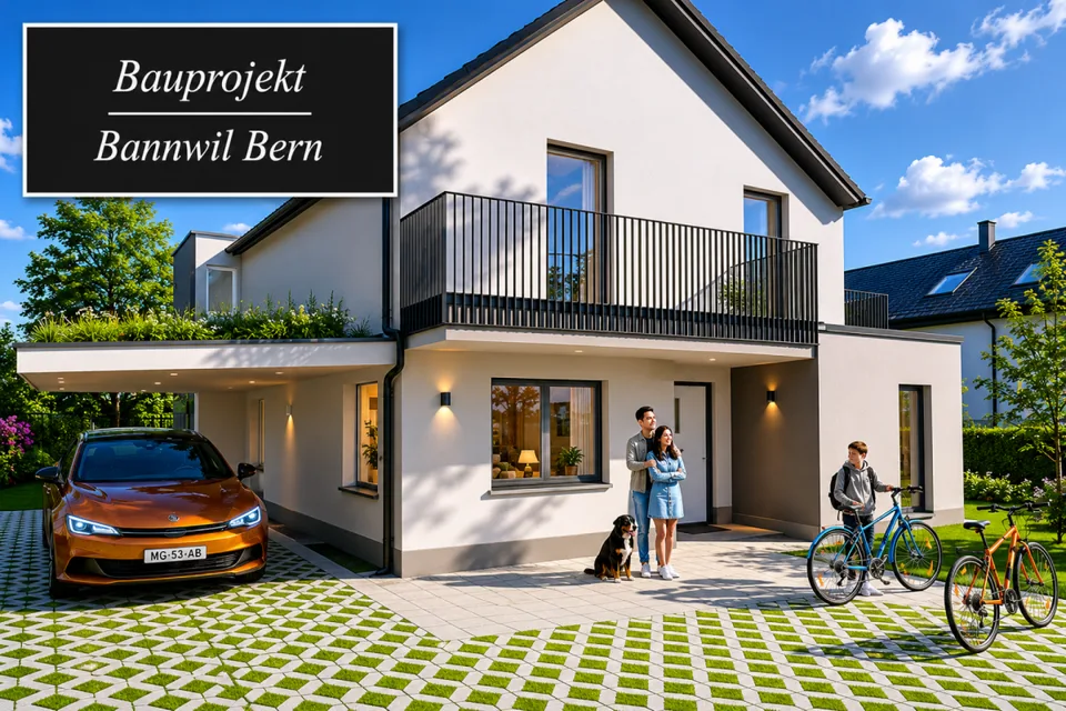Casa unifamiliare moderna con 6,5 locali, carport e parcheggio