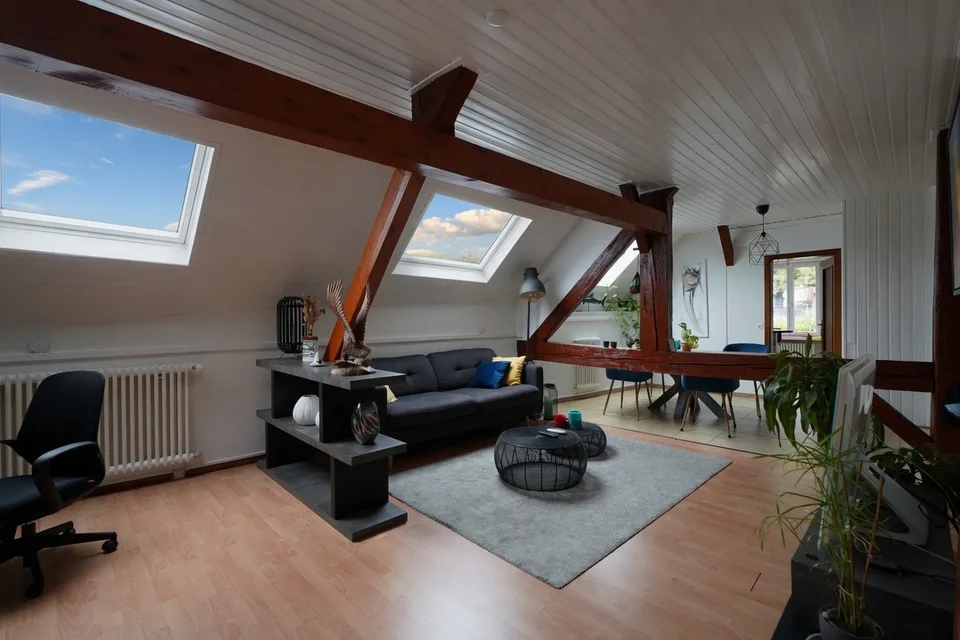 Bauernhaus von 1714 -- Drei Wohnungen, Triplex für die Familie und zwei 2-Zimmer-Wohnungen