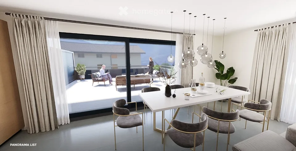 Spacieux 3,5 pces avec terrasse et pelouse