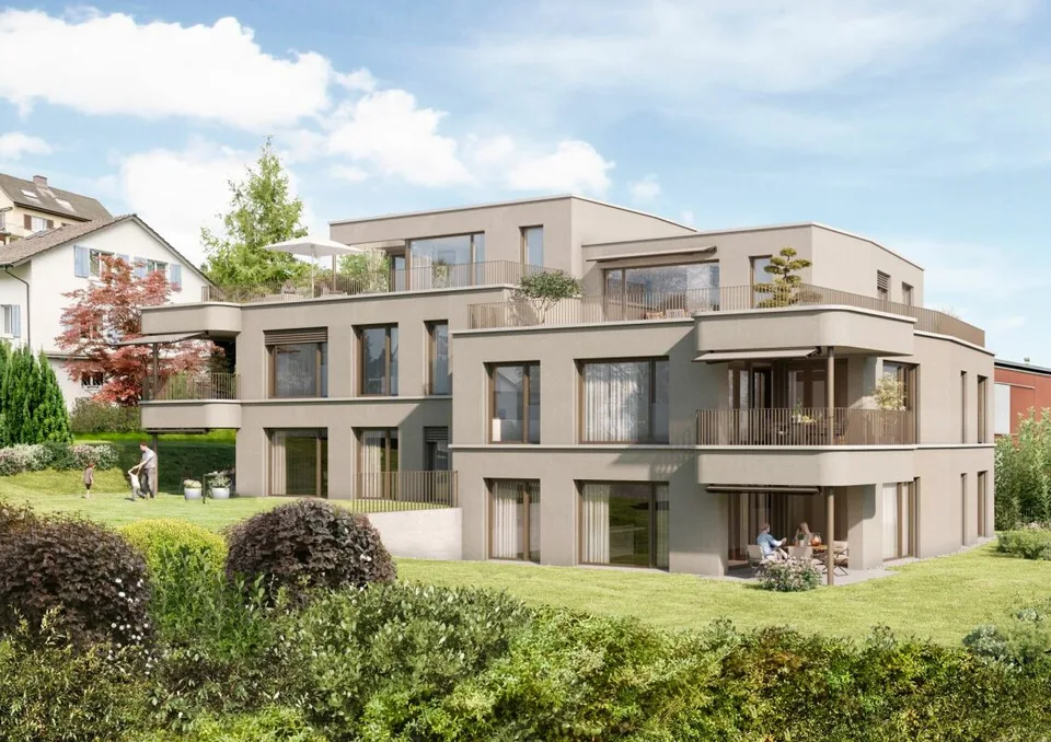 Appartement d'attique unique avec vue fantastique